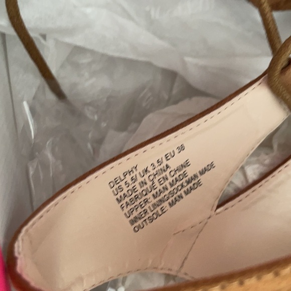 Lace Up Open Toe Block Heels Shoes - Picture 4 of 4